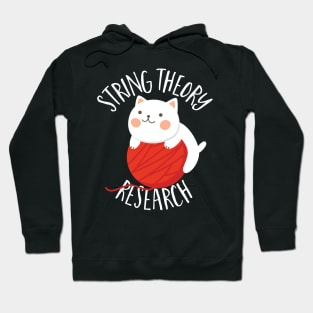 Kawaii Science Teacher Cat Crochet Knitting Physics Meme T-Shirt Hoodie